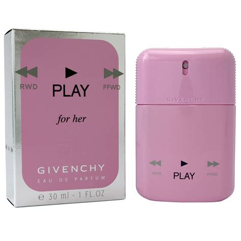 givenchy play for her ear de parfum|play for her perfume.